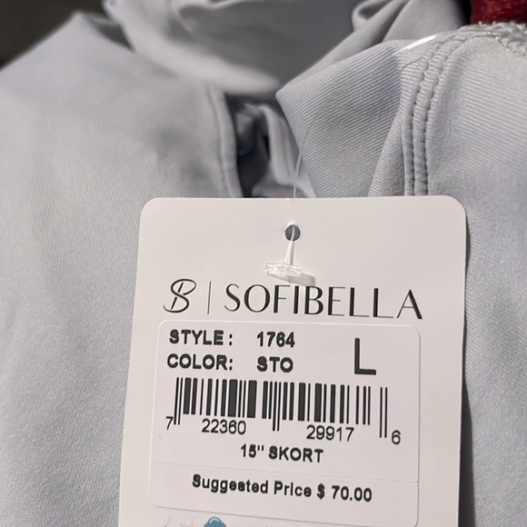 NWT Sofibella Women’s 15” Dresscode Tennis Skort - Picture 6 of 6
